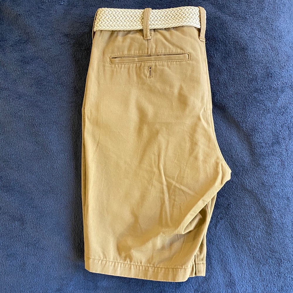 Men’s Express Chino Shorts W/ Belt